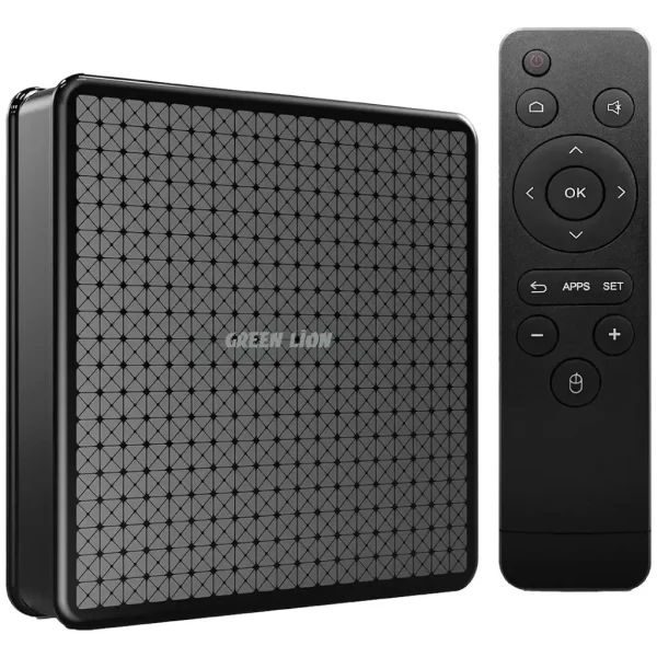 اندروید باکس 4K گرین لاین مدل GNANDTVBOXBK مشکی