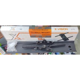 پایه دیواری متحرک تلویزیون ایکس ویژن مدل X6 برای نصب تلویزیون 43 تا 85 اینچ