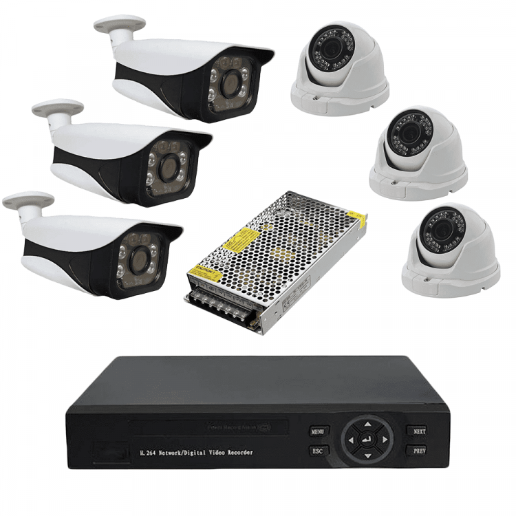 پک دوربین مدار بسته 6 عددی اقتصادی